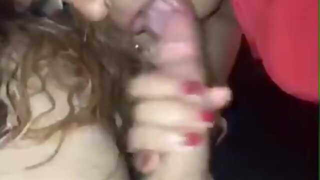 Deepthroat cocksucking fianso by travtchoin