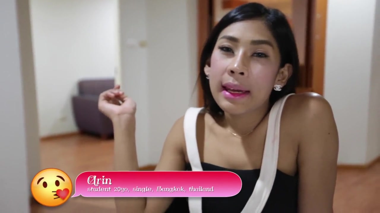 Helloladyboy chesty oriental tgirl drilled doggy style