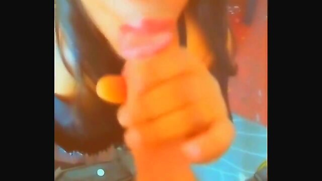 Swallowing massive white pecker