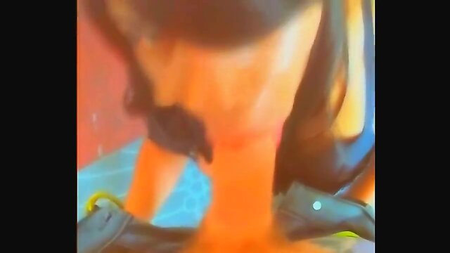 Swallowing massive white pecker