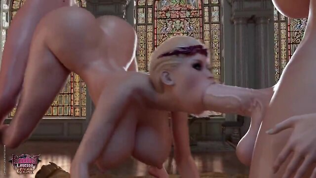 Vampire futa gangbang