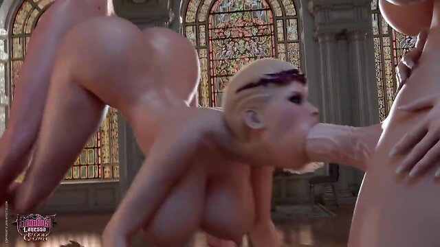 Vampire futa gangbang