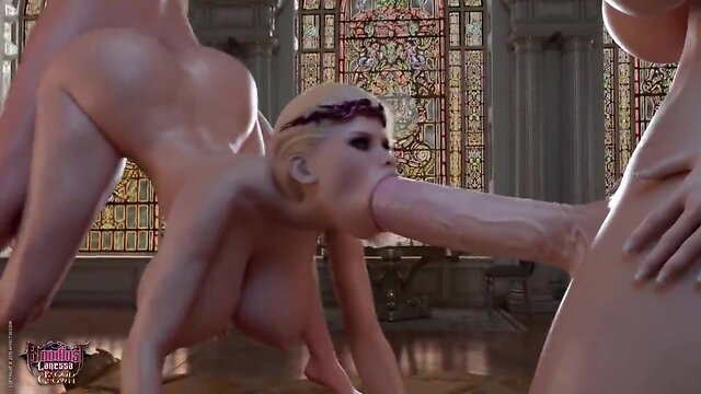 Vampire futa gangbang