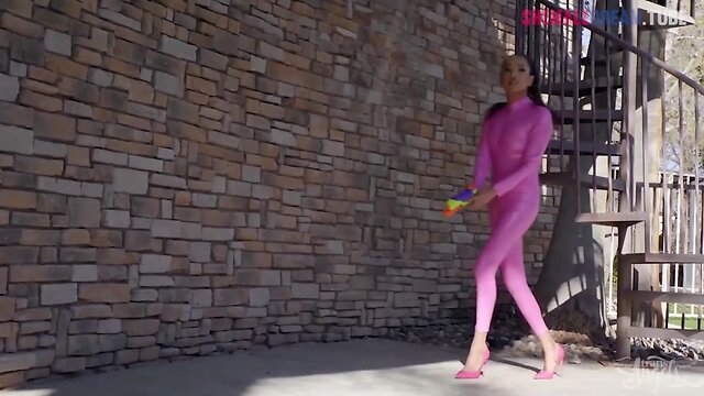 Blonde Transexual Jessica Fox Booty-Hammered Hard - Transangels