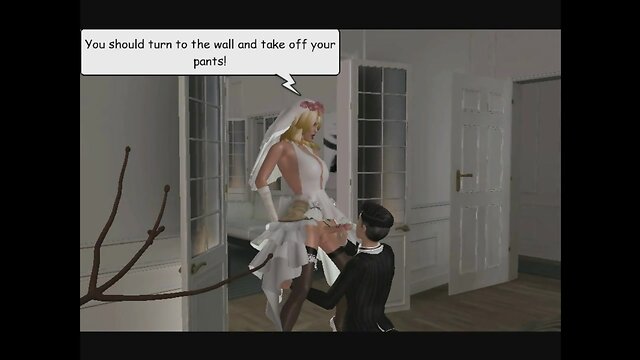 Unforgettable Wedding Night: Bride & Groom Explore Anal, Oral, & Futa Play