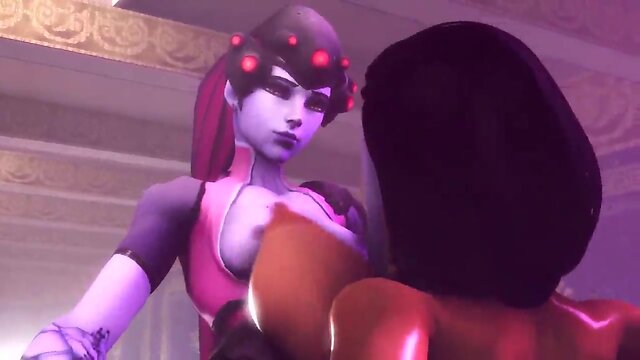 Overwatch-Inspired Futa: Cumshot Finale!