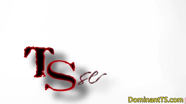 Shemale dom analfucks sub before blowjob