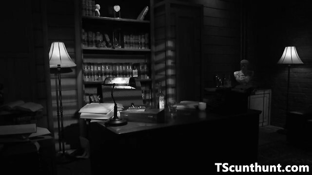 Trans Office Worker Takes Sexy Look to Next Level: Anal, Deepthroat & Bigtits