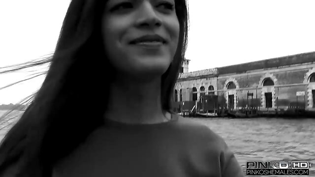 Pinko trannies party pooper is chesty marcella