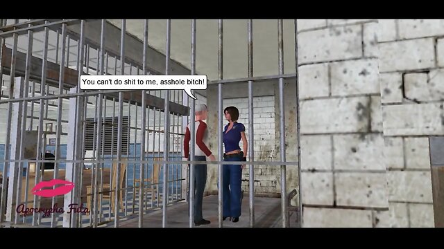 Futa cops fucks guy in jail