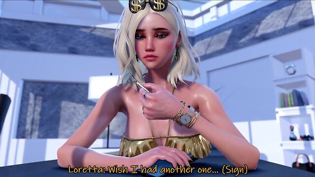 Futanari clare x loretta 3d animation