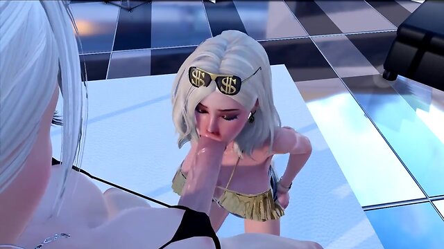Futanari clare x loretta 3d animation