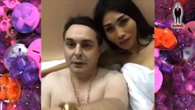 She-Male miu gives a cocksucking to andrea diprè