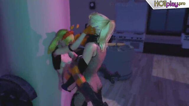 Young Futanari Teen`s Exciting Anime-Cartoon-Trans Mix: A Blowjob Adventure!