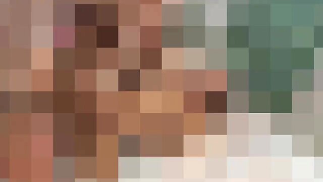 Interracial Bisexual Threesome: Ebony Trans Takes It Hard!