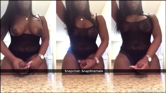 Solo black transvestite snapchat collection