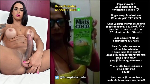 Rosy pinheiro atriz pornô e modelo mostrando um pouco dos seus truques de