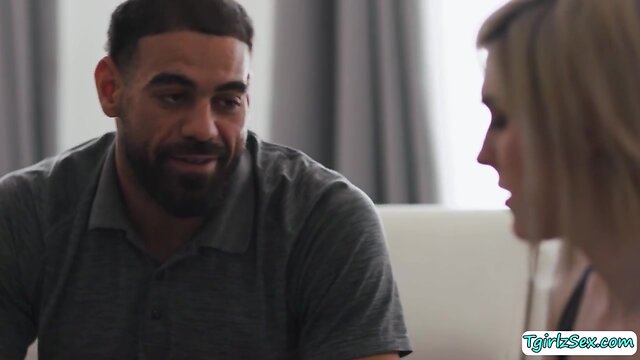 Ladyboy stepdaughter booty drilled by her stepdad