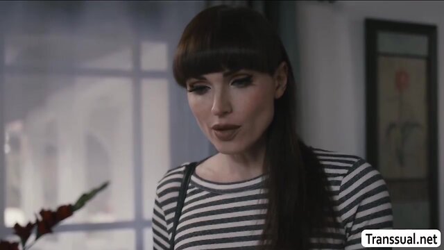 Transvestite natalie bangs her roomate milf reagan