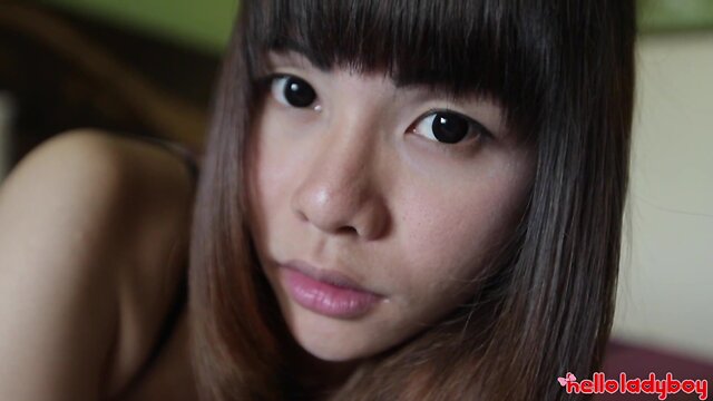 Helloladyboy petite oriental ts drilled like a queen