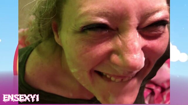 Ensexy1: CD cocksucking   hotwife facial = sexy ejaculation