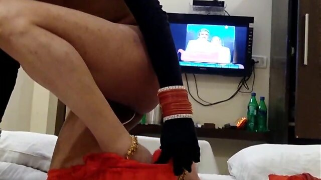 My boyfriend wanted to see me in red like a newly wed indian wife