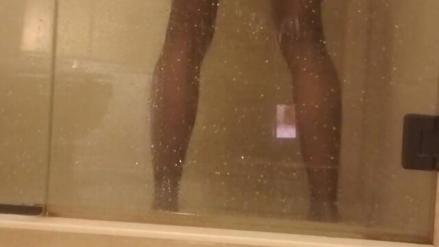 Vanity enema with nylons