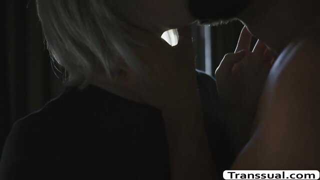 Shemale ella hollywood analed by her boyfriend