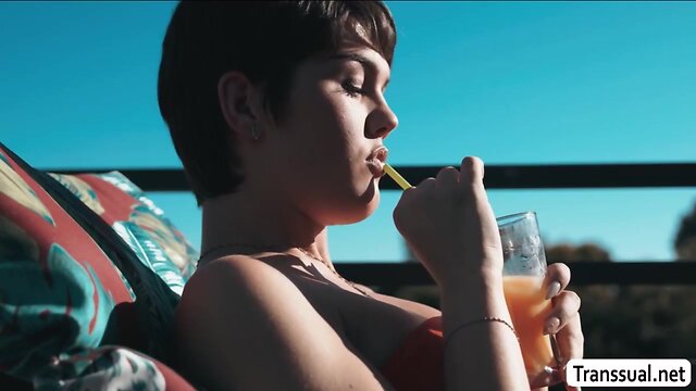 She-Male daisy finally fucks her stepdads bigcock