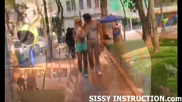 Swallowing penis while i stroke my t-girl meat