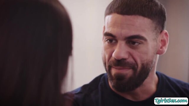 Sultry shemale andrea zhay luxurios cocksucking