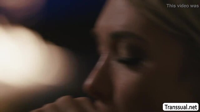 Tgirl aubrey kate fucks her man from behind