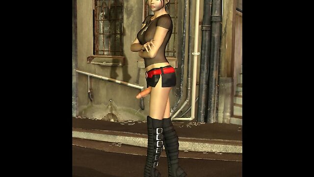 3d transsexual ready to party