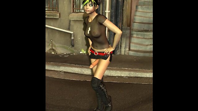 3d transsexual ready to party