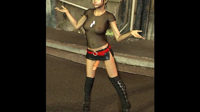 3d transsexual ready to party
