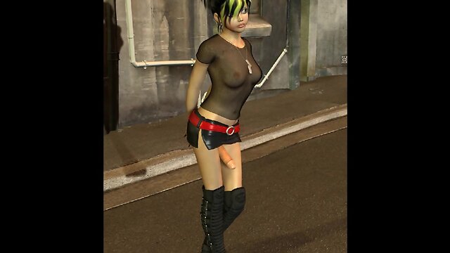 3d transsexual ready to party