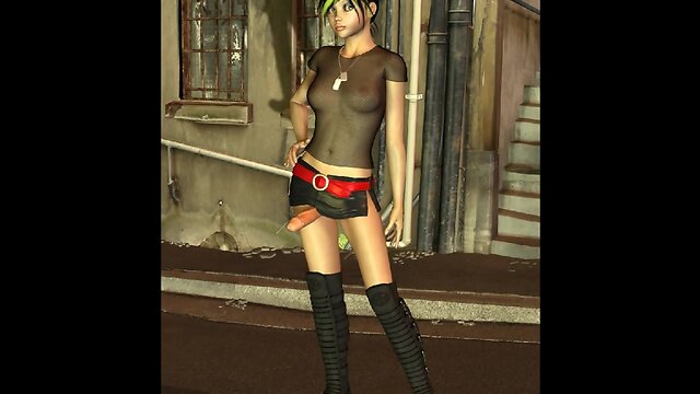 3d transsexual ready to party