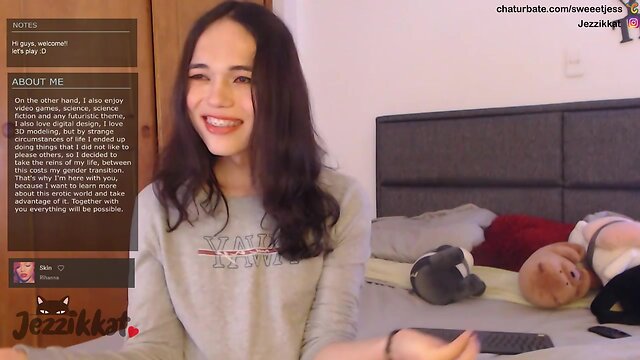 Mira como esta niña trans prueba sus nuevos juguetes