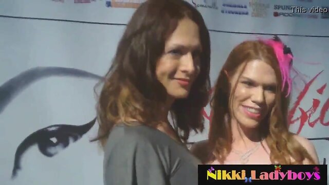 T-chick and transvestites party in california