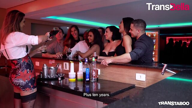 Transbella - bad bunny amanda fialho fucks with ebony guy