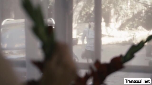 Transsexual natalie mars fucks milf reagan foxx