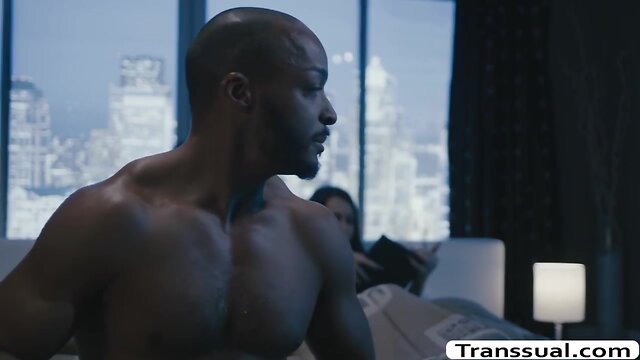 Petite transsexual khloe kay analed by her ebony husband