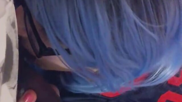 Submissive CD chloe matthews blows bbc