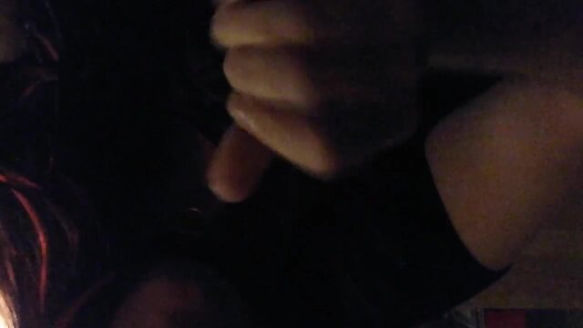 Julie sucks and fucks her first schlong and it's enormous!!!