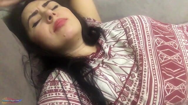 Cutie pounded herself with a ebony sextoy