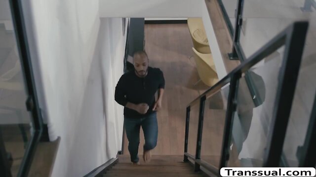 Tgirl aubrey kate booty hammered by her neighbor