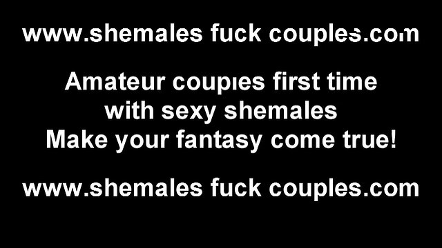 We have never been with a tran like her before