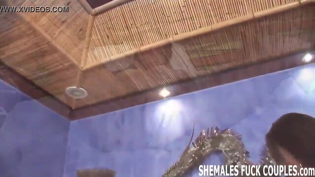 We have never been with a tran like her before