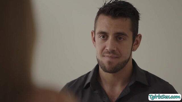 Blond tranny ass pounded by stepbrother