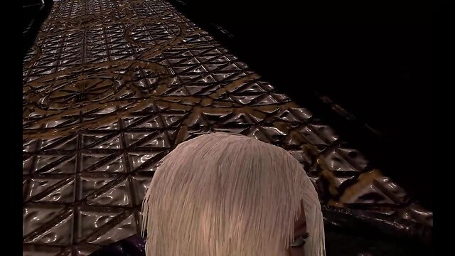 Two shrine maidens in the morning